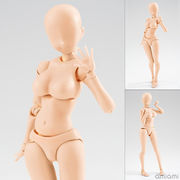 S.H.フィギュアーツ ボディちゃん -矢吹健太朗- Edition (Pale orange Color Ver.) 約135mm ABS&PVC製 塗装済み可動フィギュア